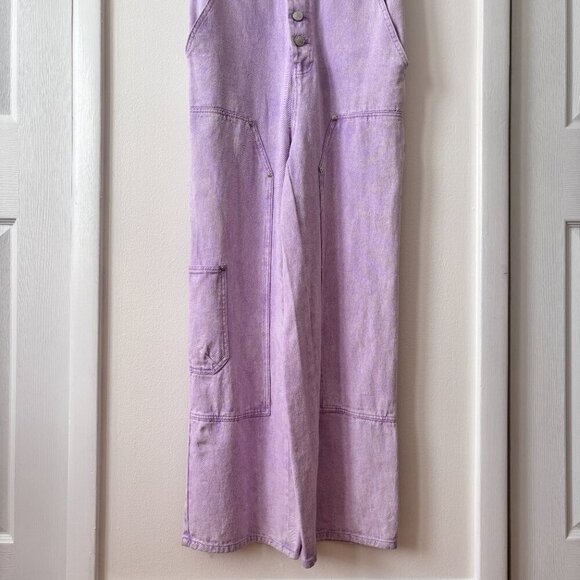 Avec Les Filles Carpenter Jumpsuit in Purple - Picture 5 of 7
